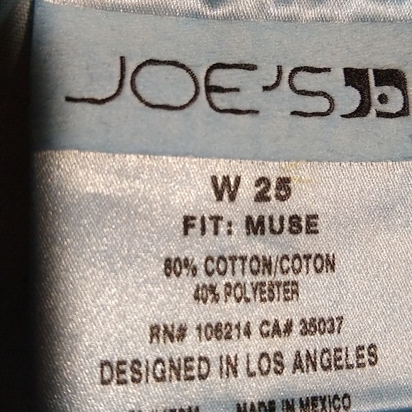 Joe’s Jeans – Blue – 25 - Muse - Picture 8 of 8